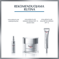 kremai nuo rauksliu - EUCERIN naktinis kremas HYALURON-FILLER nuo raukšlių, 50 ml - 7 nuotrauka