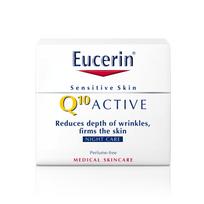 naktink - EUCERIN naktinis kremas nuo raukšlių Q10 ACTIVE jautriai odai, 50 ml - 1 nuotrauka