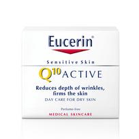 EUCERIN dieninis kremas nuo raukšlių Q10 ACTIVE jautriai odai, gelsva spalva, 50 ml