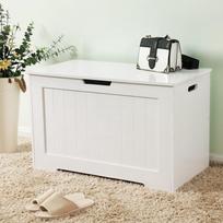 lauko suoliukai - Suoliukas Songmics, baltas, 760 mm x 400 mm x 480 mm - 5 nuotrauka