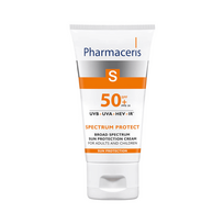 pharmaceris -  PHARMACERIS S plataus spektro apsauginis veido kremas nuo saulės, SPF 50+, nuo 6 mėn., 50 ml - 1 nuotrauka