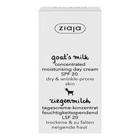 ozkos pienas -  Ziaja ožkų pieno koncentruotas dieninis veido kremas SPF 20, 50 ml - 1 nuotrauka