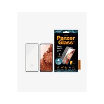 apsauginis stikliukas galaxy s21 - PanzerGlass Samsung, Galaxy S21  Series, Antibacterial glass, Juodas, Antifingerprint screen protector, Case Friendly, Compatible with the in-screen fingerprint reader - 1 nuotrauka