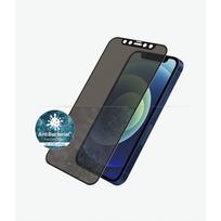 apsauginis stiklas iphone 12 privacy - PanzerGlass Apple, For iPhone 12 mini, Glass, Juodas, Privacy glass - 2 nuotrauka