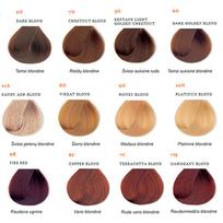 color soin - COLOR & SOIN® ilgalaikiai plaukų dažai be amoniako, rezorcino, parabenų, silikonų, Nr. 7N, lazdyno riešuto blondinės spalva, 135 ml - 2 nuotrauka