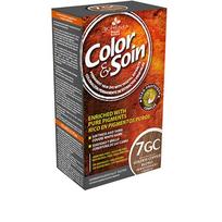 aukso dazai - Color & Soin ilgalaikiai dažai plaukams (7GC) 135ml - 2 nuotrauka