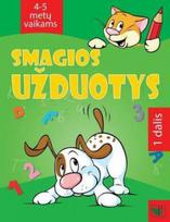 Smagios užduotys 4-5 metų vaikams. 1 dalis