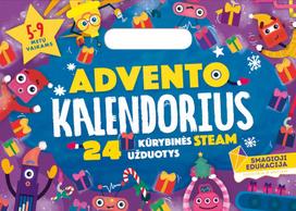 kalendorius - Advento kalend. 24 kūrybinės STEAM užduotys - 2 nuotrauka