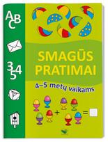 nera autoriaus - Smagūs pratimai 4-5 metų vaikams - 1 nuotrauka