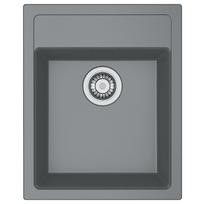 franke plautuves tectonite - Tectonite plautuvė Franke, Sirius SID 610-40, Urban grey - 2 nuotrauka