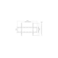40 tv stovas - Sunne Wall Mount For TV 37 - 70'' Black - 2 nuotrauka
