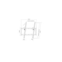 tv laikiklis 400x400 - Sunne Wall Mount For TV 32-55'' Black - 2 nuotrauka