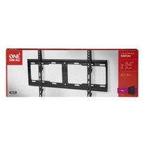 ONE For ALL Wall mount, WM 4611, 32-84 ", Fixed, Maximum weight (capacity) 100 kg, Black