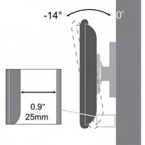 43 tv - Sbox Tilting Flat Screen LED TV Mount 23"-43" 35kg PLB-3422T - 2 nuotrauka