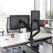 televizoriaus stalinis stovas - Stalinis laikiklis DELTACO Office su dujine spyruokle 17"-32", 1,5-8KG, 75X75-100X100DE - 4 nuotrauka