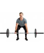 olimpinis grifas - 50mm olimpinis grifas su guoliais tinkamas mėtymui 220cm (apkrova iki 675kg) inSPORTline OB-86 WTBH4 PCMC - 2 nuotrauka