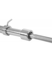 olimpinis grifas - 50mm olimpinis grifas inSPORTline OB-86 PRO 220cm (apkrova iki 700kg) - 2 nuotrauka