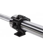olimpinis grifas - Olimpinis grifas HMS Premium GO900 220cm, su užraktu - 5 nuotrauka