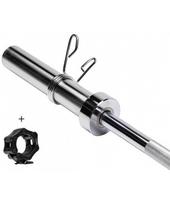 olimpinis grifas - Olimpinis grifas HMS Premium GO205 200kg + ZG1000 - 5 nuotrauka