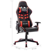 Žaidimų kėdė VLX Xtreme Race 20503, juoda/raudona
