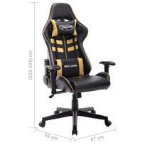 Žaidimų kėdė VLX Xtreme Race 20504, aukso/juoda