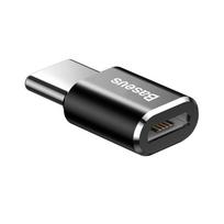 usb type c otg - Baseus Mini Universal Adapter Micro USB To USB Type-C Black - 6 nuotrauka