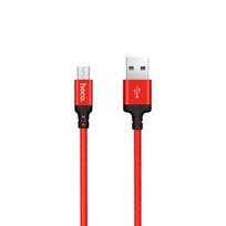 Hoco Premium Times Speed X14 USB To Micro USB Cable Black/Red