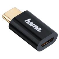 type c adapter plug - Hama Adapter USB-C / Micro USB 2.0 Black - 2 nuotrauka