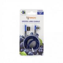 Sbox USB--Micro USB 90 M/M 1.5m USB-MICRO-90BL blueberry blue