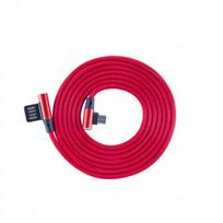 micro usb to - Sbox USB--Micro USB 90 M/M 1.5m USB-MICRO-90R strawberry red - 2 nuotrauka