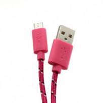 micro usb to - Sbox USB--Micro USB 1M USB-1031P pink - 1 nuotrauka