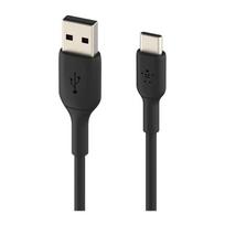 belkin usb a to usb c - Belkin BOOST CHARGE USB-C to USB-A, Black, 2 m - 1 nuotrauka