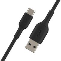 belkin usb a to usb c - Belkin BOOST CHARGE USB-C to USB-A, Black, 2 m - 4 nuotrauka