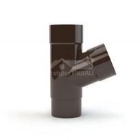 lietvamzdziai - Lietvamzdžio trišakis Gamrat 90 mm PVC - 2 nuotrauka
