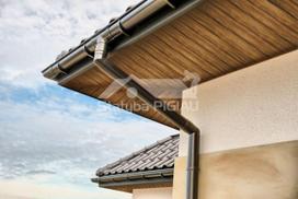 lietvamzdziai - Lietvamzdžio trišakis Gamrat 90 mm PVC - 6 nuotrauka