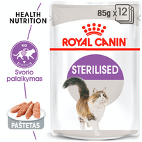 royal canin sterilised - Royal Canin Sterilised paštetas 12 X 85 g - 5 nuotrauka