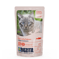BOZITA Lašišos paplotėliai su padažu (paketėlis), 85g