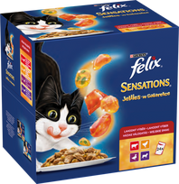 felix kaciu slapias - FELIX Sensations drebučiuose, 24x100g - 1 nuotrauka