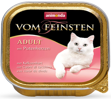 kalakutas - ANIMONDA Vom Feinsten Adult Cat skonis: su kalakuto širdelėmis, 100g - 2 nuotrauka