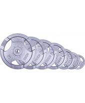 svorio diskai 30mm 5kg - Plieninis svoris grifui 30mm inSPORTline Hamerton 15kg - 3 nuotrauka