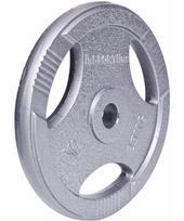svorio diskai 30mm 5kg - Plieninis svoris grifui 30mm inSPORTline Hamerton 25kg - 1 nuotrauka