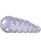 svorio diskai 30mm 5kg - Plieninis svoris grifui 30mm inSPORTline Hamerton 1.25kg - 3 nuotrauka