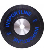 Olimpinis svoris tinkamas metimui 50mm inSPORTline BumperPlate 15kg