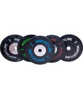 bumper plates svoriai - Olimpinis svoris tinkamas metimui 50mm inSPORTline BumperPlate 25kg - 3 nuotrauka
