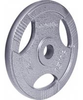 olimpinis grifas - Plieninis svoris olimpiniam grifui 50mm inSPORTline Hamerton 15kg - 1 nuotrauka