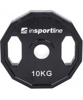 guma - Guma padengtas olimpinis svoris 50mm inSPORTline Ruberton 10kg - 1 nuotrauka