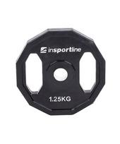 diskai svoriu - Guma padengtas svoris 30mm inSPORTline Ruberton 1.25kg - 1 nuotrauka