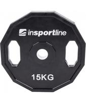Guma padengtas svoris 30mm inSPORTline Ruberton 15kg