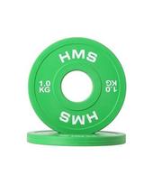 hms, 1 kg - Olimpinis svoris HMS CBRS10, 2 x 1 kg - 2 nuotrauka