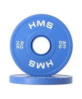 bumper diskai - Olimpinis svoris HMS CBRS20, 2 x 2 kg - 2 nuotrauka